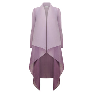 Alquema Collare Coat in Foggy Lavender