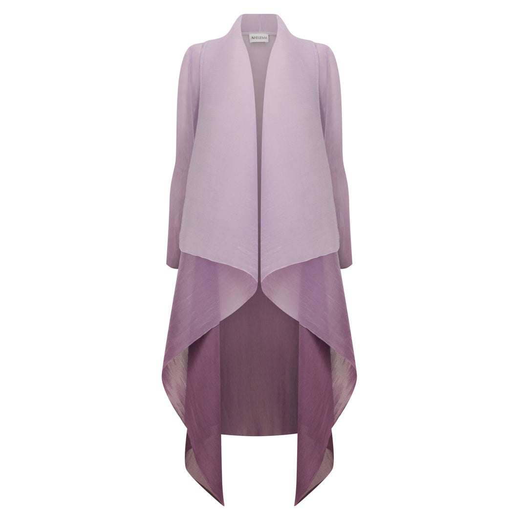 Alquema Collare Coat in Foggy Lavender