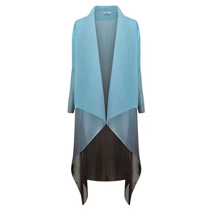 Alquema Collare Coat in Blue Topaz