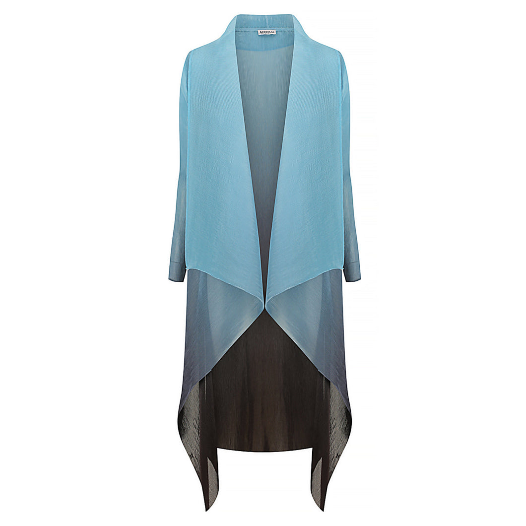 Alquema Collare Coat in Blue Topaz