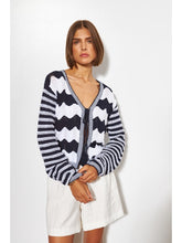 Load image into Gallery viewer, Line The Label Willa Cardigan in Tidal Wave
