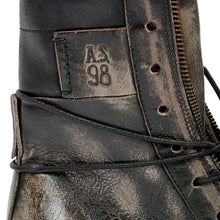 Load image into Gallery viewer, A.S.98 Leather Boots in Black/Grey
