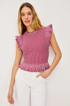 Load image into Gallery viewer, Rails Bryn Top in Berry Stripe
