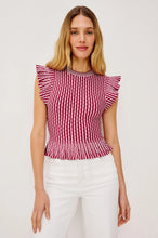 Load image into Gallery viewer, Rails Bryn Top in Berry Stripe
