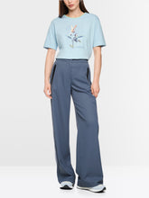 Load image into Gallery viewer, Marc Cain Bunny Print T-Shirt in Niagara Mist
