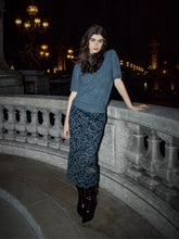 Load image into Gallery viewer, Beaumont Alina Lace Skirt in Off Black
