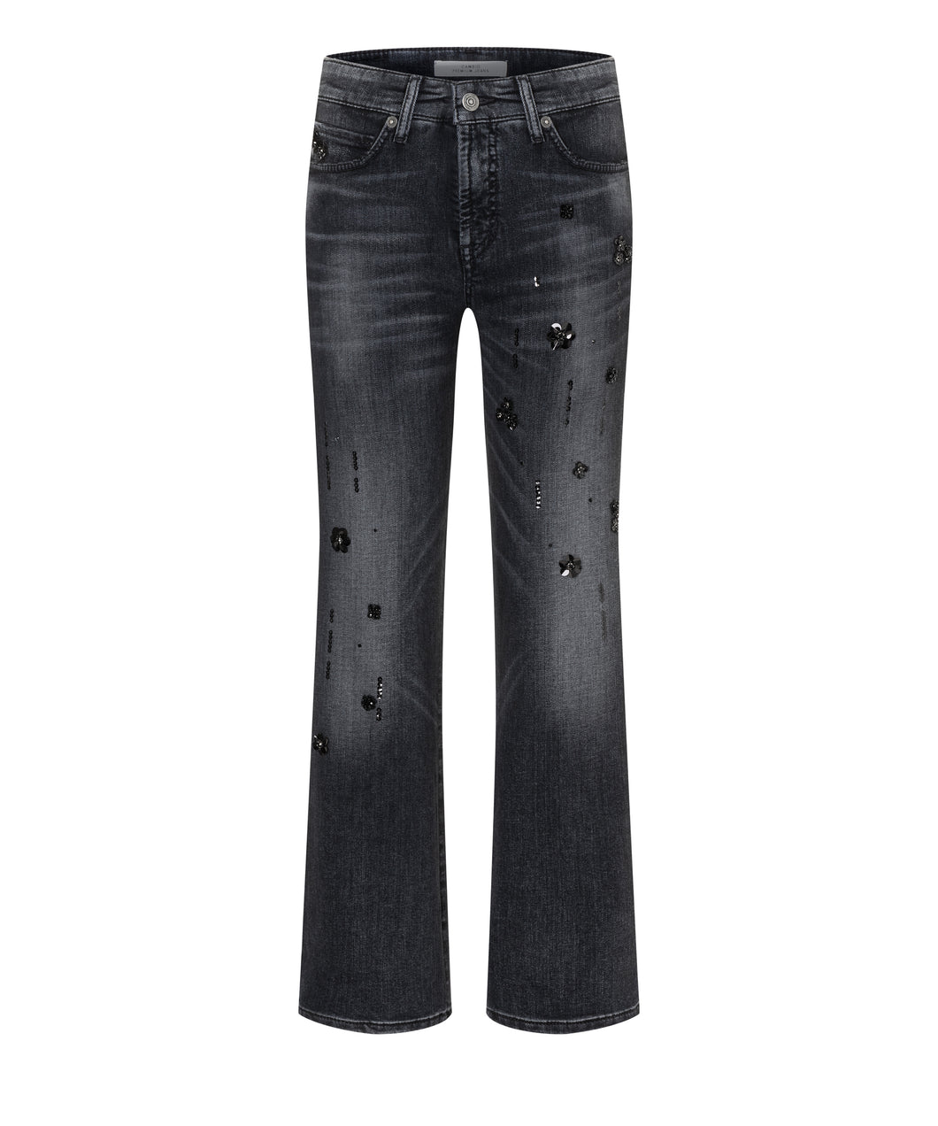 Cambio Francesca Crystal Jeans in Modern Black Used