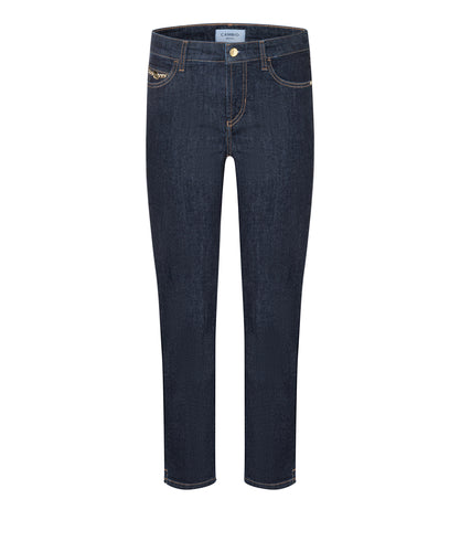 Cambio Piper Short Jeans in Modern Rinsed