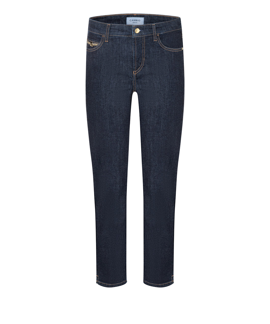 Cambio Piper Short Jeans in Modern Rinsed