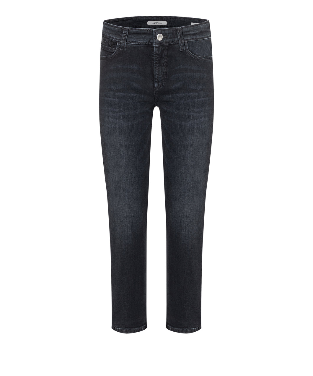 Cambio Piper Short Jeans in Black