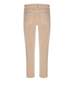 Cambio Piper Cropped Pant in Oat