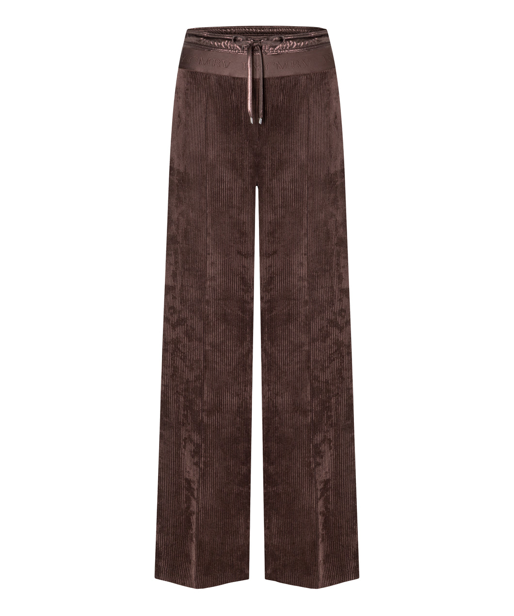 Cambio Ava Double Jog Pant in Coffee