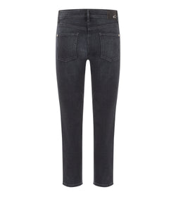 Cambio Piper Short Jeans in Black