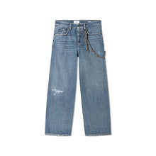 Load image into Gallery viewer, Cambio Baggy Jean in Cross American Destroyed
