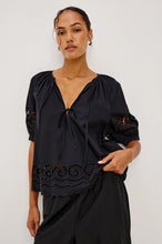 Load image into Gallery viewer, Rails Catalene Top in Black Embroidery
