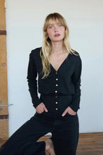 Load image into Gallery viewer, Nation LTD. Colette Cardigan in Black
