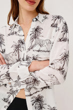 Load image into Gallery viewer, Rails Charli Shirt in Ivory Bengal
