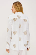 Load image into Gallery viewer, Rails Charli Shirt in Taupe Seashells

