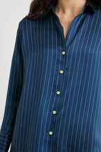 Load image into Gallery viewer, Rails Dorian Silk Shirt in Twilight Stripe

