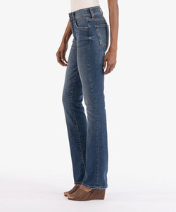 Kut From The Kloth Natalie High Rise Fab Ab Bootcut in Allied Wash