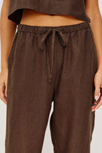 Load image into Gallery viewer, Rails Emmie Linen Pant in Espresso
