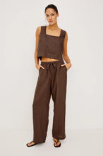 Load image into Gallery viewer, Rails Emmie Linen Pant in Espresso

