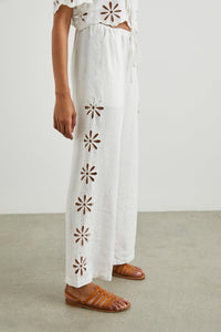 Rails Emmie Pant in White Eyelet