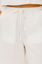Load image into Gallery viewer, Rails Emmie Linen Pant in White
