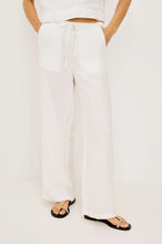 Load image into Gallery viewer, Rails Emmie Linen Pant in White
