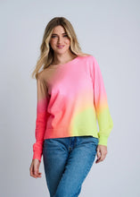 Load image into Gallery viewer, Lisa Todd Color Haze Sweater in Pink Combo
