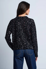 Load image into Gallery viewer, Lisa Todd Snow Sprinkle Cardigan in Black
