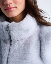 Load image into Gallery viewer, Lisa Todd The Teddy Zip Jacket in Platinum
