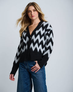 Lisa Todd The Chevy Cardigan in Black