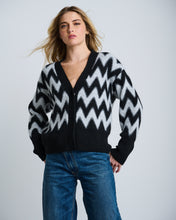 Load image into Gallery viewer, Lisa Todd The Chevy Cardigan in Black
