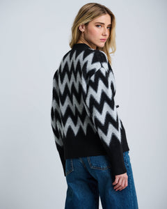 Lisa Todd The Chevy Cardigan in Black