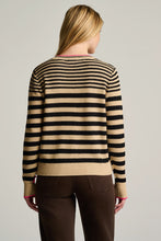 Load image into Gallery viewer, Lisa Todd Stripe Idol Sweater in Sable/Black
