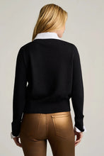 Load image into Gallery viewer, Lisa Todd Layer Player 2 in 1 Cardigan in Black
