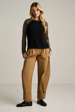 Load image into Gallery viewer, Lisa Todd Block Out Cashmere Sweater in Onyx
