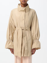 Load image into Gallery viewer, TWINSET Woven Overcoat in Almond Milk
