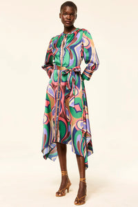 Misa Los Angeles Solmaz Dress in Butterfly Mirror