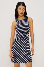 Load image into Gallery viewer, Rails Harriet Dress in Navy Ivory Stripe
