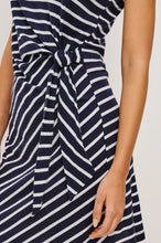 Load image into Gallery viewer, Rails Harriet Dress in Navy Ivory Stripe
