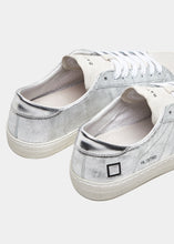 Load image into Gallery viewer, D.A.T.E. Hill Low Stardust Sneaker in Silver
