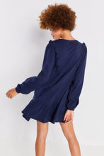 Load image into Gallery viewer, Lisa Todd Hippie Hype Dress in Navy

