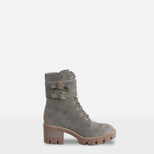 Load image into Gallery viewer, Valdini Waterproof Suede Boots in Truffle
