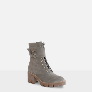 Valdini Waterproof Suede Boots in Truffle