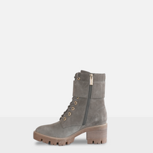 Load image into Gallery viewer, Valdini Waterproof Suede Boots in Truffle
