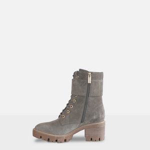 Valdini Waterproof Suede Boots in Truffle