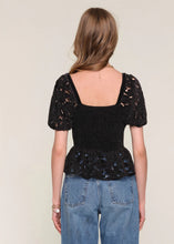 Load image into Gallery viewer, Heartloom Sheila Top in Black
