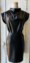 Load image into Gallery viewer, Mélissa Nepton Lisa Vegan Leather Dress in Black
